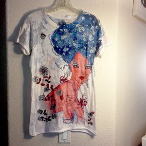 Awake Inc BurnOut Tee Shirt